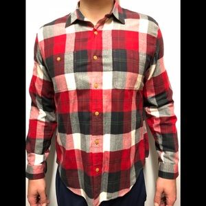 J.Crew Flannel Button Down Shirt, Men’s XL